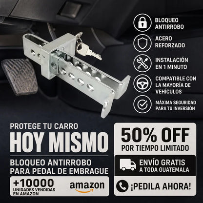 Bloqueo Antirrobo para Pedal