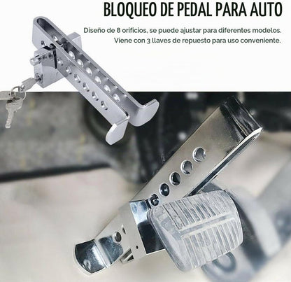 Bloqueo Antirrobo para Pedal